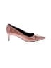 Versace 100% Patent Leather Pink Brown Heels Size EU (IT) 39 1/2 / US 9 1/2 - photo 1