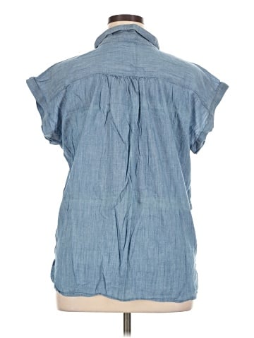 Ann Taylor Factory Short Sleeve Blouse (view 2)