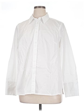 Lane Bryant Long Sleeve Button-Down Shirt (view 1)