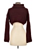 Cotton Candy LA Burgundy Turtleneck Sweater Size M - photo 2