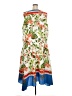 Tommy Hilfiger 100% Polyester Tropical Blue Casual Dress Size 24w - photo 2