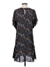 CAbi 100% Polyester Print Black Casual Dress Size S - photo 2