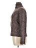 Rena Rowan Tweed Brown Turtleneck Sweater Size XL - photo 5