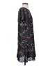 CAbi 100% Polyester Print Black Casual Dress Size S - photo 4