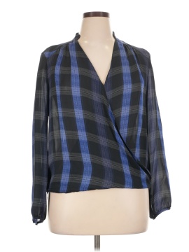 Dylan Gray Long Sleeve Silk Top