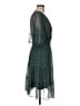 Max Studio Paisley Teal Cocktail Dress Size M - photo 4