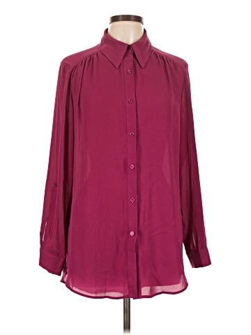 New York & Company Long Sleeve Blouse (view 1)
