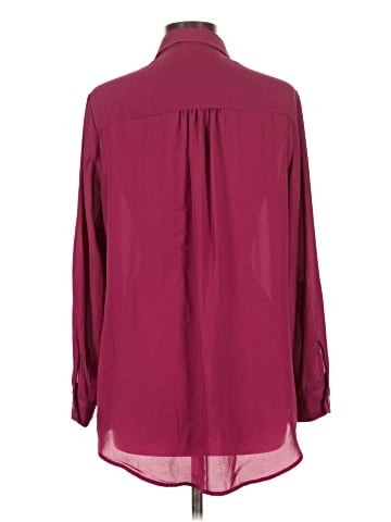 New York & Company Long Sleeve Blouse (view 2)