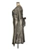 Kiyonna 100% Polyester Metallic Silver Cocktail Dress Size 2X Plus - photo 5