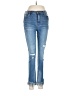 Free People Hearts Blue Jeans Size 28 waist - photo 1