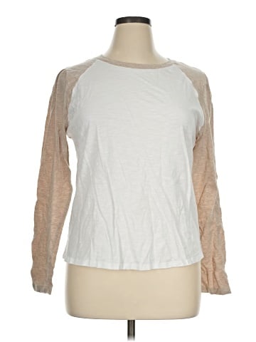 LC Lauren Conrad 3/4 Sleeve T-Shirt (view 1)