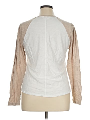 LC Lauren Conrad 3/4 Sleeve T-Shirt (view 2)