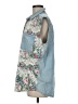 Cotton Express 100% Cotton Floral Ivory Sleeveless Button-Down Shirt Size M - photo 5