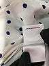 Anne Klein 100% Polyester Polka Dots Ivory Sleeveless Blouse Size 4 - photo 12