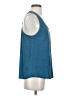 Joie Blue Sleeveless Silk Top Size XS - photo 4