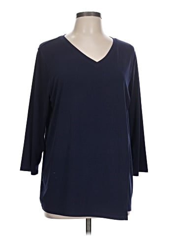 Easywear by Chico's 3/4 Sleeve T-Shirt (view 1)