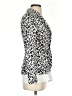 H&M Animal Print White Blazer Size 4 - photo 4