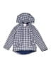 Gymboree 100% Cotton Checkered-gingham Blue Raincoat Size 4 - photo 1