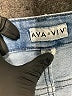 Ava & Viv Blue Denim Shorts Size 20W - photo 3
