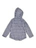Gymboree 100% Cotton Checkered-gingham Blue Raincoat Size 4 - photo 2