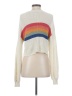 American Eagle Outfitters Color Block Ivory Pullover Sweater Size XS - photo 2