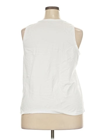 Lands' End Sleeveless T-Shirt (view 2)