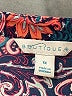 Boutique + 100% Polyester Paisley Blue 3/4 Sleeve Blouse Size 1X Plus - photo 7