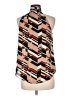 Veronica M. 100% Polyester Brown Sleeveless Blouse Size M - photo 2