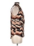 Veronica M. 100% Polyester Brown Sleeveless Blouse Size M - photo 4