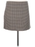 MNG Houndstooth Gray Casual Skirt Size M - photo 1