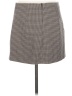 MNG Houndstooth Gray Casual Skirt Size M - photo 2
