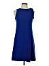 Vince Camuto Solid Blue Cocktail Dress Size 0 - photo 1