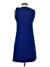 Vince Camuto Solid Blue Cocktail Dress Size 0 - photo 2