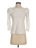 A.L.C. 100% Cotton Ivory 3/4 Sleeve Top Size XS - photo 1