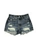 Levi's 100% Cotton Stars Blue Denim Shorts Size 26 waist - photo 1