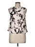Allison Joy 100% Rayon Ivory Sleeveless Blouse Size M - photo 1