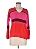 Banana Republic Color Block Red Pullover Sweater Size M - photo 1