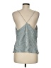 H&M 100% Viscose Gray Sleeveless Top Size M - photo 2