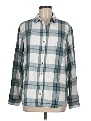 Jachs Girlfriend Long Sleeve Button-Down Shirt (view 1)