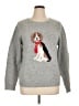 Cupcakes & Cashmere Silver Pullover Sweater Size XL - photo 1