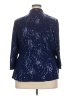 Alex Evenings Print Blue Jacket Size 18 - photo 2