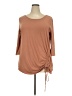 Zenana Premium Brown 3/4 Sleeve Top Size XXXL - photo 1