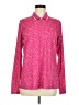 Puma Pink Long Sleeve Polo Size M - photo 1