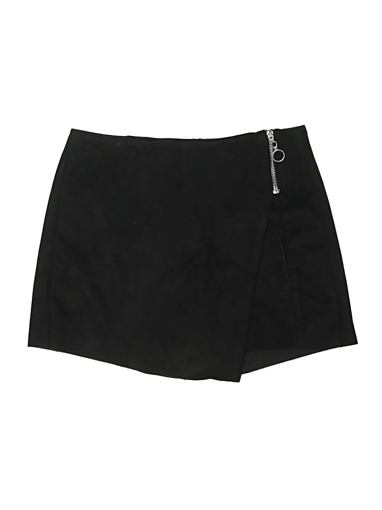 Pre-owned Zara Basic Skort In Black