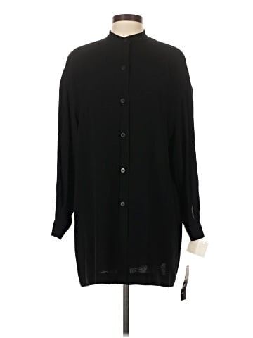 Linda Allard Ellen Tracy 3/4 Sleeve Button-Down Shirt (view 1)