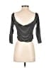 Le Lis Black 3/4 Sleeve Top Size S - photo 2