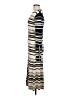 St. John 100% Wool Stripes Black Casual Dress Size M - photo 5