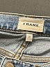 FRAME Chevron-herringbone Blue Jeans Size 32 waist - photo 7