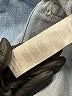 FRAME Chevron-herringbone Blue Jeans Size 32 waist - photo 8