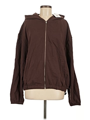 WeWoreWhat Zip Up Hoodie (view 1)